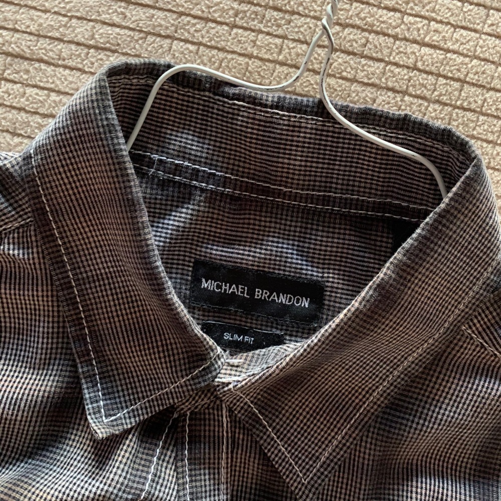 Michael Brandon Casual Button-Up Shirt